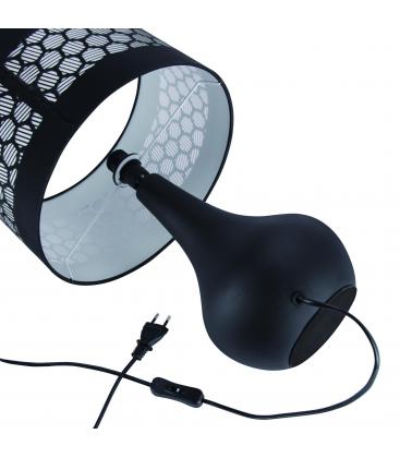 WANDA E14 Black Table Lamp - Illuminate Your Desk 12721-36945