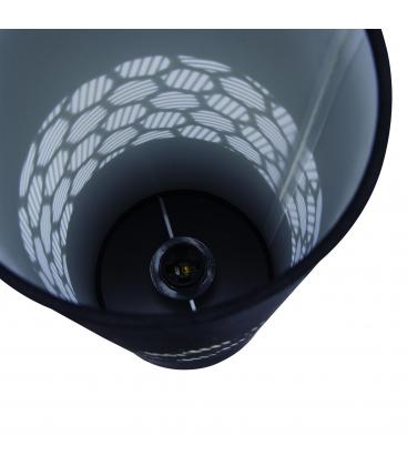 WANDA FOOT E14 Lámpara de mesa negra - Ilumina tu escritorio 12722-36946