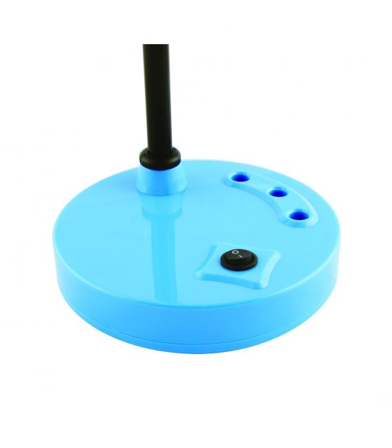 RONI Flex Lampe de bureau LED bleue - Lampe de table unique – Photo