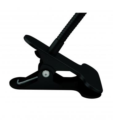 Lampada da scrivania a LED RONI Flex Clip-On - Elegante finitura nera 12190-36964