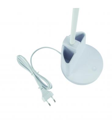 LABOR Lampada da scrivania a LED con luminosità a 3 livelli e supporto per matita - Bianco 12740-36968
