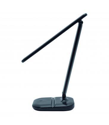 ZET Lampe de bureau LED noire - Luminosité et couleur réglables 12645-36975