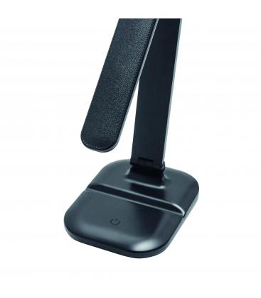 ZET Lámpara de escritorio LED en negro - Brillo y color ajustables 12645-36976