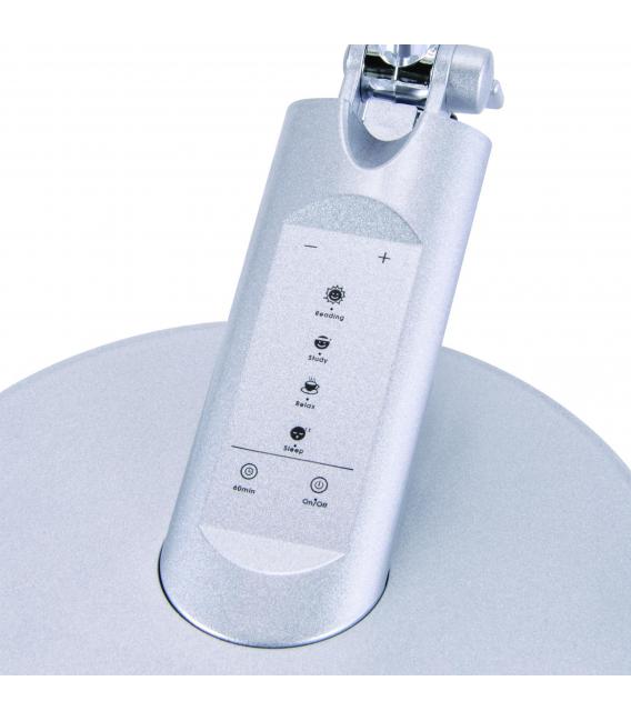 RAMZES Lampe de bureau LED argentée - Un choix de premier ordre pour les utilisateurs – Photo