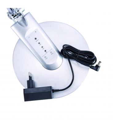 RAMZES Lampe de bureau LED argentée - Un choix de premier ordre pour les utilisateurs 12805-36981