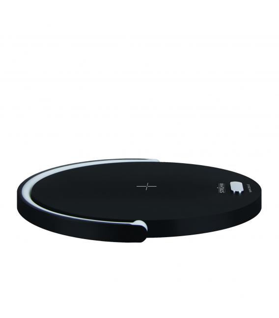 Chargeur de téléphone sans fil Lampe de table LED SATURN - Lampe de bureau unique – Photo