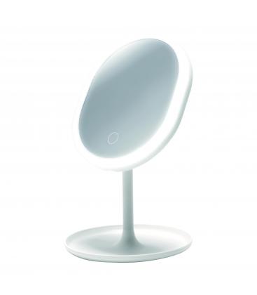 Mettez en valeur votre beauté avec le miroir de table LED PRINCESSA Blanc 12739-36994