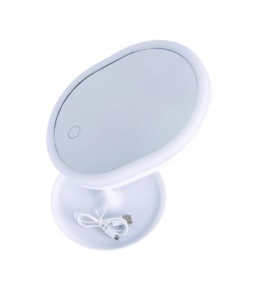 Povečajte svojo lepoto z namiznim ogledalom LED PRINCESSA belo 12739-36996