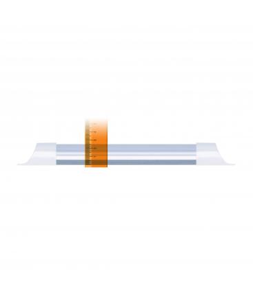 10W NW Luminaire LED FLAT - Eclairage de surface élégant 12216-37017