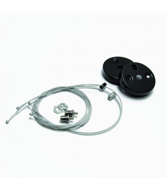 FLARA 24W LED Colgante de techo Negro NW FLARA-24W-BLK-NW – foto