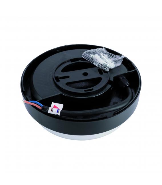 Luminaria LED de exterior ARON C 12W NW Negra - Impermeable – foto