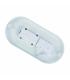 LED MARKUS L 9W NW blanc, étanche à la poussière et à l'eau 12450-37093