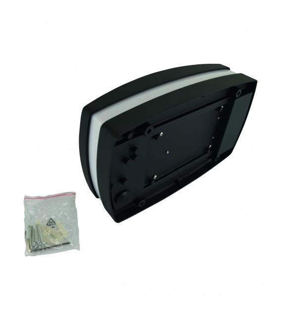 Luminaire d'extérieur SOLINA LED L 8W Noir NW anti-poussière – Photo