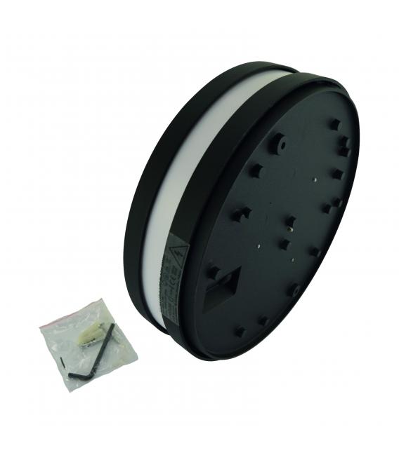 Luminaria de exterior antipolvo SOLINA C 8W Negra – foto