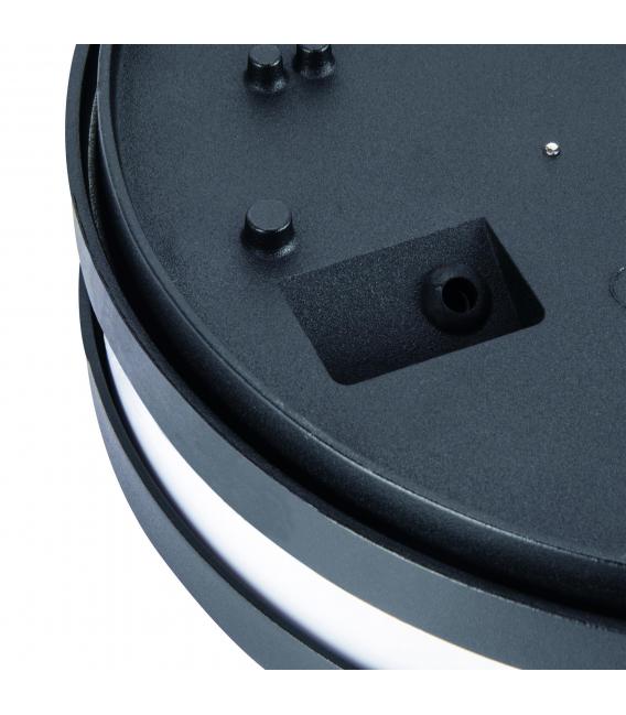Luminaria de exterior antipolvo SOLINA C 8W Negra – foto