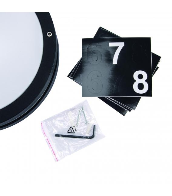 Dustproof SOLINA C 8W Black Outdoor Luminaire – photo