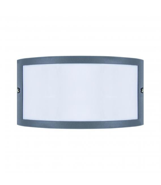 Dustproof GRETA E27 Dark Grey Outdoor Facade Luminaire – photo