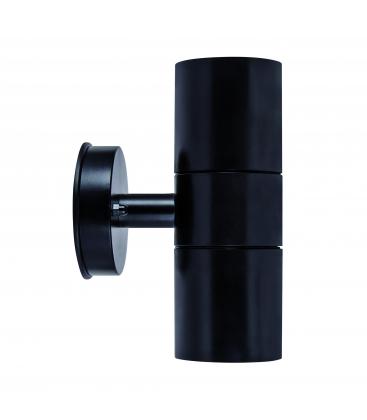 Anti-poussière GORDON 2 x GU10 Noir Luminaire d'extérieur 12846-37142