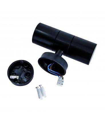Apparecchio per esterni antipolvere GORDON 2 x GU10 nero 12846-37144