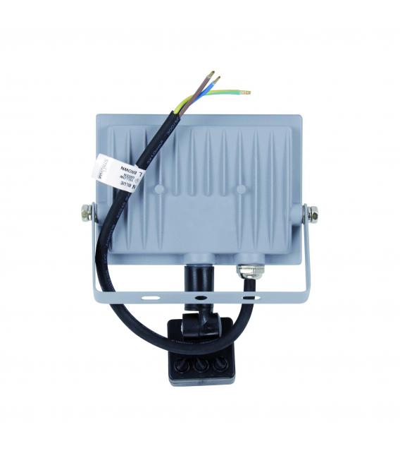 LED-Strahler mit Bewegungssensor 20W Grau NW – foto