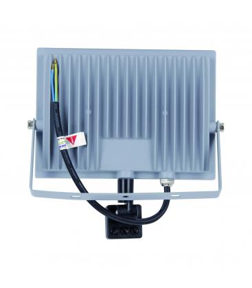 Spot LED avec détecteur de mouvement 50W Gris CW 12627-37209