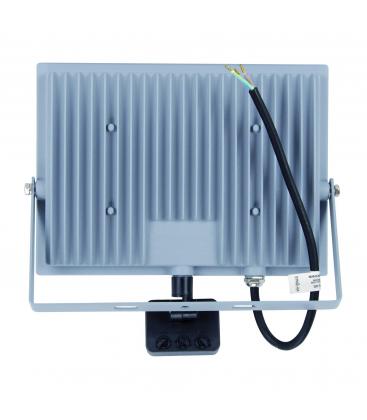 Faretto LED con sensore di movimento 100W Grigio CW 12628-37215
