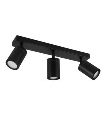 Luminaire noir TENOR GU10 3L Une solution d'éclairage unique 13493-37963