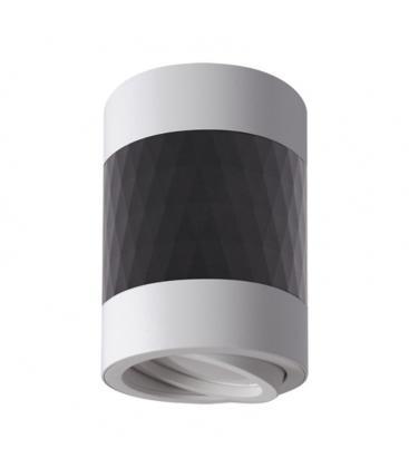 Ceiling Luminaire PIANO DWL GU10 Black White 13509-37981