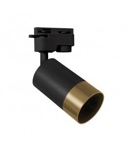 PUZON TRA GU10 negro oro