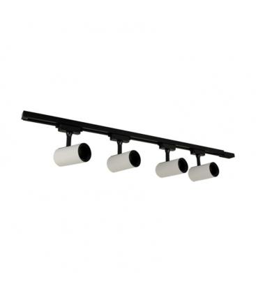 Luminaria de carril LUTER TRA 4xGU10 blanca - Ilumine su espacio 13529-38005