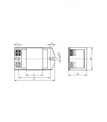 Balasto NAHJ 250.915 Magnético - 220V 50Hz HI 13544-38034