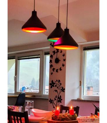 Decorative Black Wall Cord Grip - Ceiling Rosettes & Cups 11758-38076