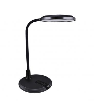 PLATON Lampada da scrivania a LED Luminosità regolabile in nero e luce bianca 13560-38107