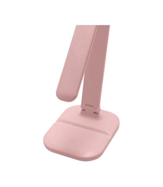 ZET Lampe de bureau LED rose - Luminosité réglable, contrôle tactile des couleurs – Photo