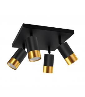 PUZON SPT GU10 4D črna / zlata