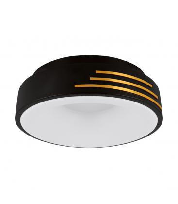 Luminaria LED de techo LIBRUS C 24W NW Negro Oro 13651-38257