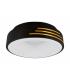 LIBRUS C 24W NW - schwarz / gold, neutralweißes Licht 13651-38257