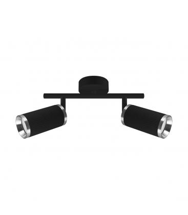 Plafonnier FRIDA SPT GU10 2I Noir Chrome Luminaires modernes 13677-38330