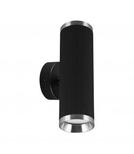 FRIDA WLL 2XGU10 noir / chrome - éclairage vers le haut et vers le bas
