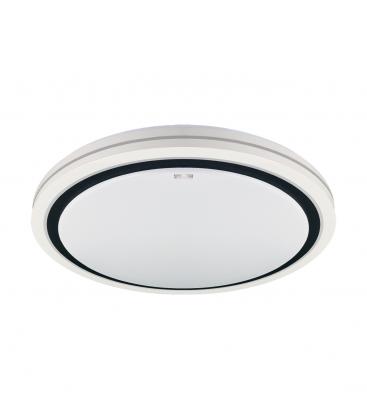 Apparecchio LED a soffitto LAGUNA 48W NW Bianco Nero Opzioni di alimentazione 13698-38369