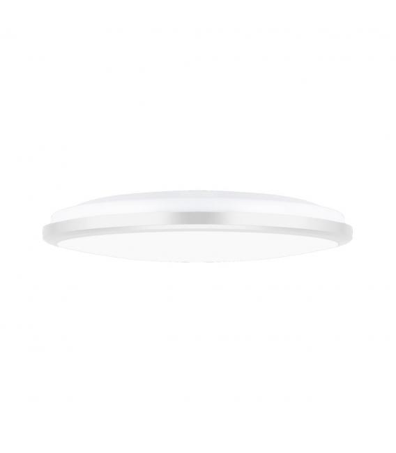 LED-Deckenleuchte PLANAR 24W NW silber, staub- und wasserdicht – foto