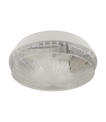 MONTE 60 CLEAR I E27 Blanco Luminaria Singular Estanca IP65 13719-38394