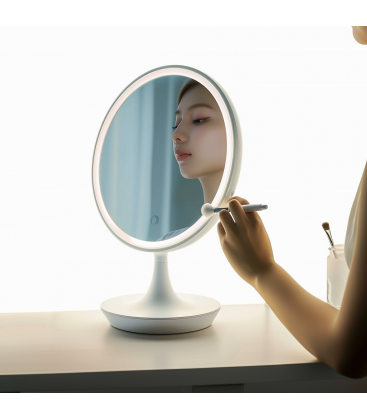 Realce su belleza con el espejo de mesa LED PRINCESSA Blanco 12739-38434