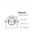 Lampholder Base G13 Rotoclic built in lampholder 47506 13757-38448