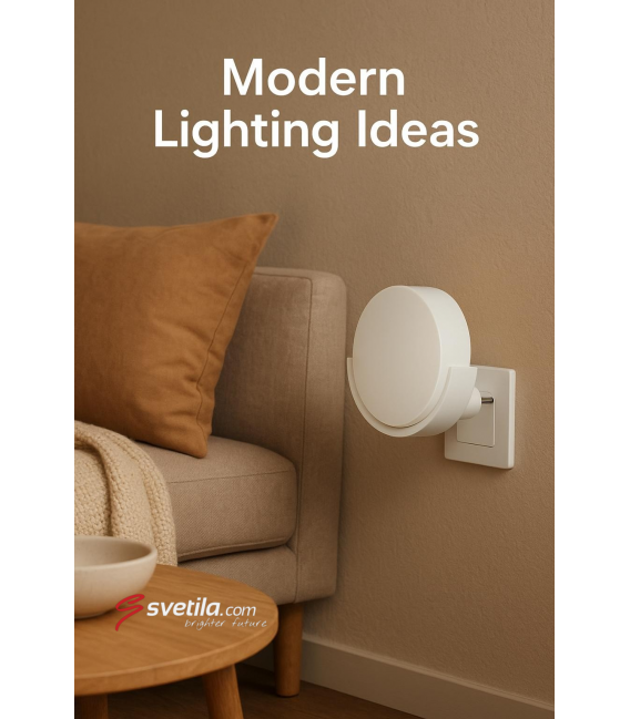 Veilleuse LED enfichable BEZA 1W C - Illuminez votre espace – Photo