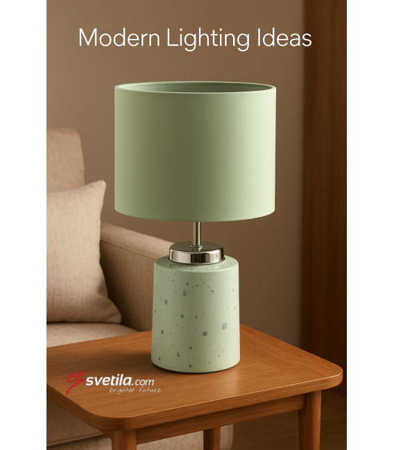 HELENA E14 Lampada da tavolo bianco/argento - Illumina la tua scrivania – Foto