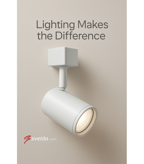 HAGA GU10 Weiß - Premium-Schienenleuchte – foto