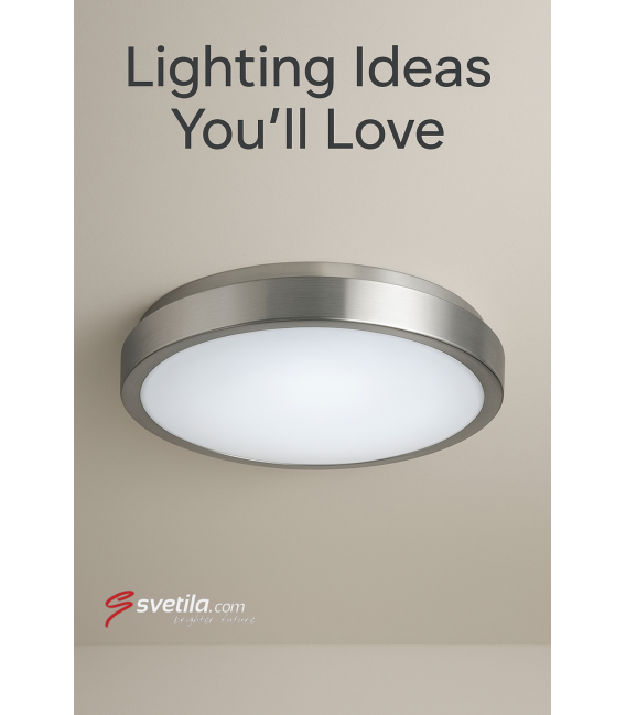 Luminaria LED de techo ALEX C 12W NW - Estanca IP44 – foto