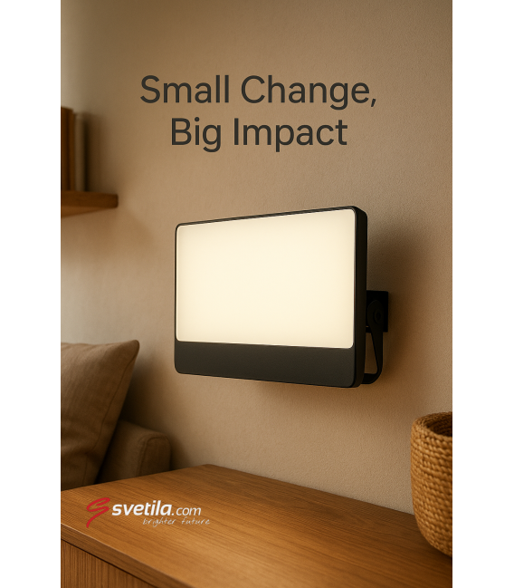 LED reflektor BRYZA 30W črna NW - Osvetlite svoj prostor – fotografija