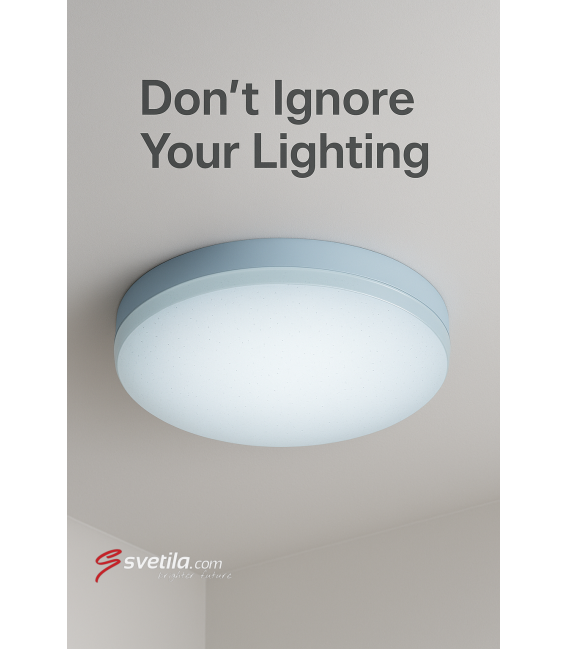 Apparecchio LED a soffitto TETRIS C 24W NW - Illuminazione resistente all'acqua – Foto